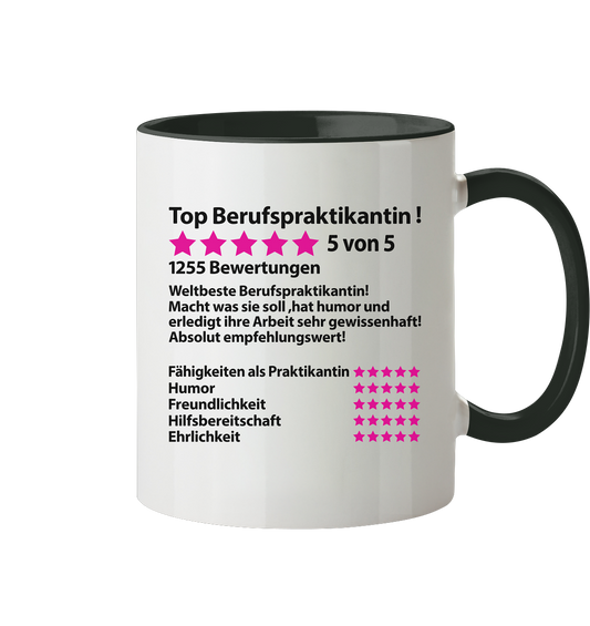 Abschiedsgeschenk Berufspraktikantin - Witzige Sprüche Tasse Geschenk zum Abschied