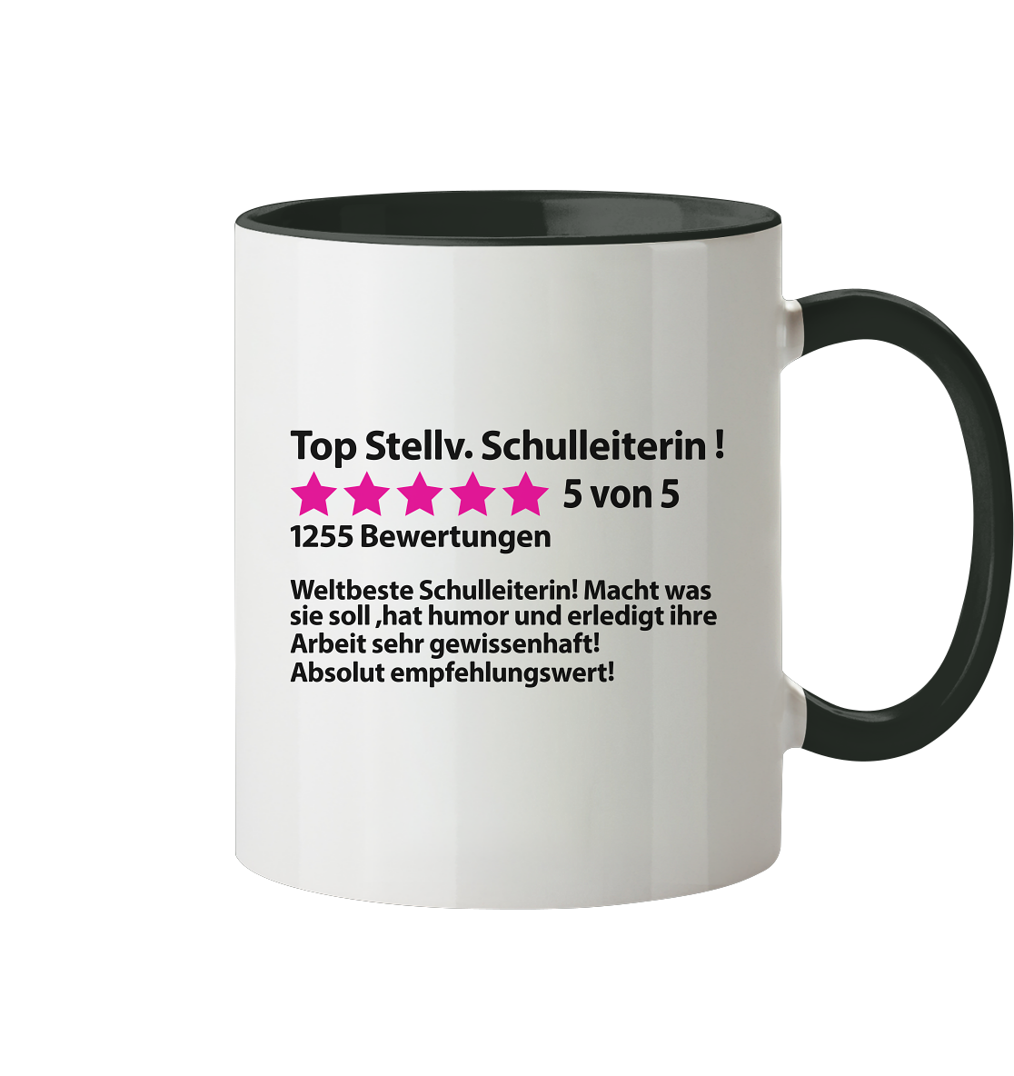 Stellvertretende Schulleiterin Abschieds Tasse - Top Bewertung 