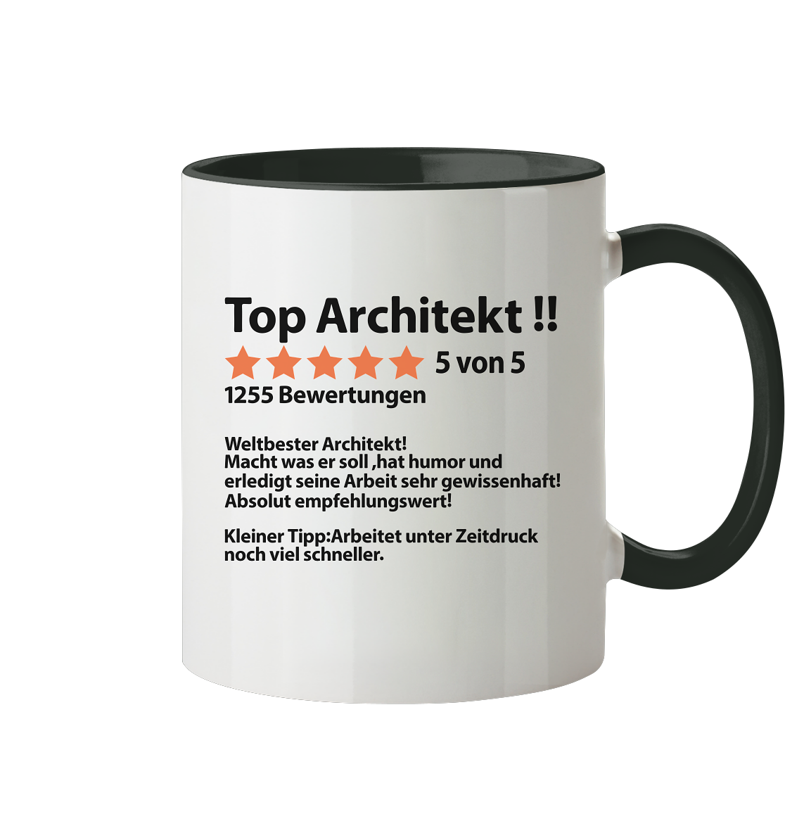 Abschiedsgeschenk Architekt Tasse für Kollegen