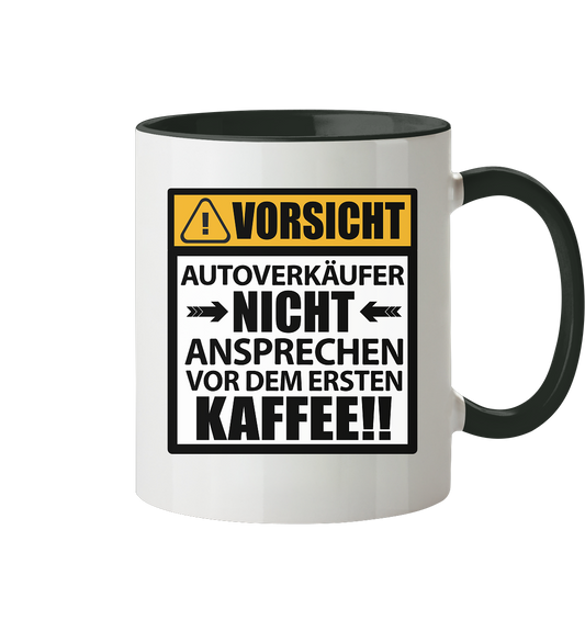 Autoverkäufer Danke Geschenk - Sprüche Tasse Nicht Ansprechen 