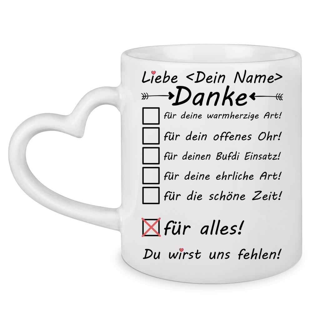 Bufdi Abschiedsgeschenk | BFD Abschied