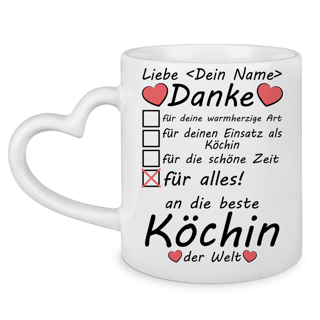 Bester Koch Tasse | Dankeschön Geschenk