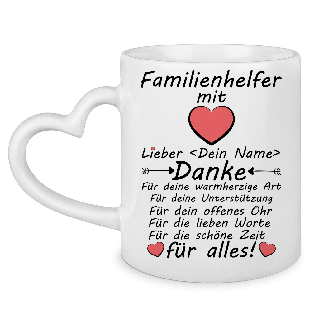 Familienhilfe Abschiedsgeschenk | Danke