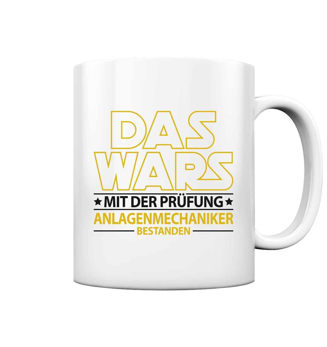 Anlagenmechaniker Gesellenprüfung bestanden Geschenk - Tasse