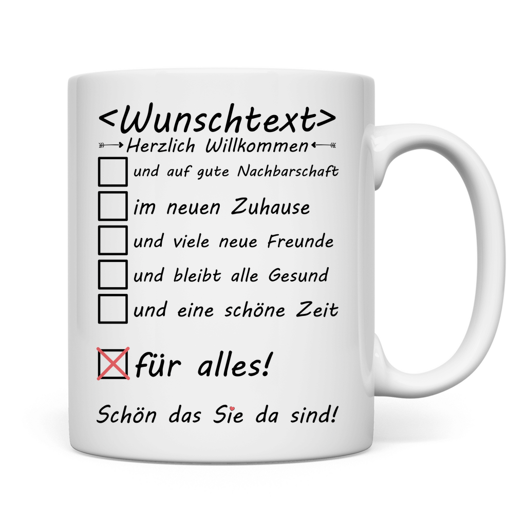 neue Nachbarn begrüßen | Begrüßungsgeschenk