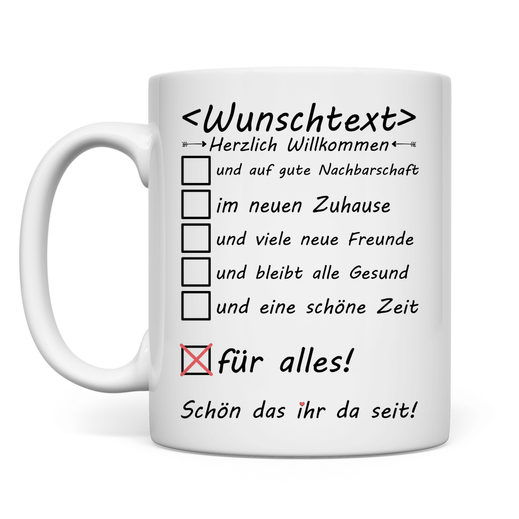neue Nachbarn begrüßen | Begrüßungsgeschenk