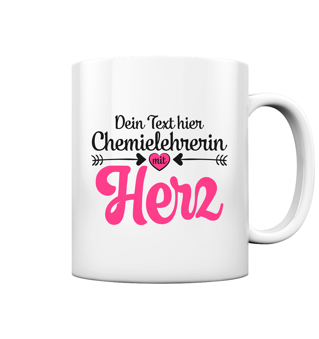 Abschiedsgeschenk Chemielehrerin Abschied von der Schule Tasse Personalisiert