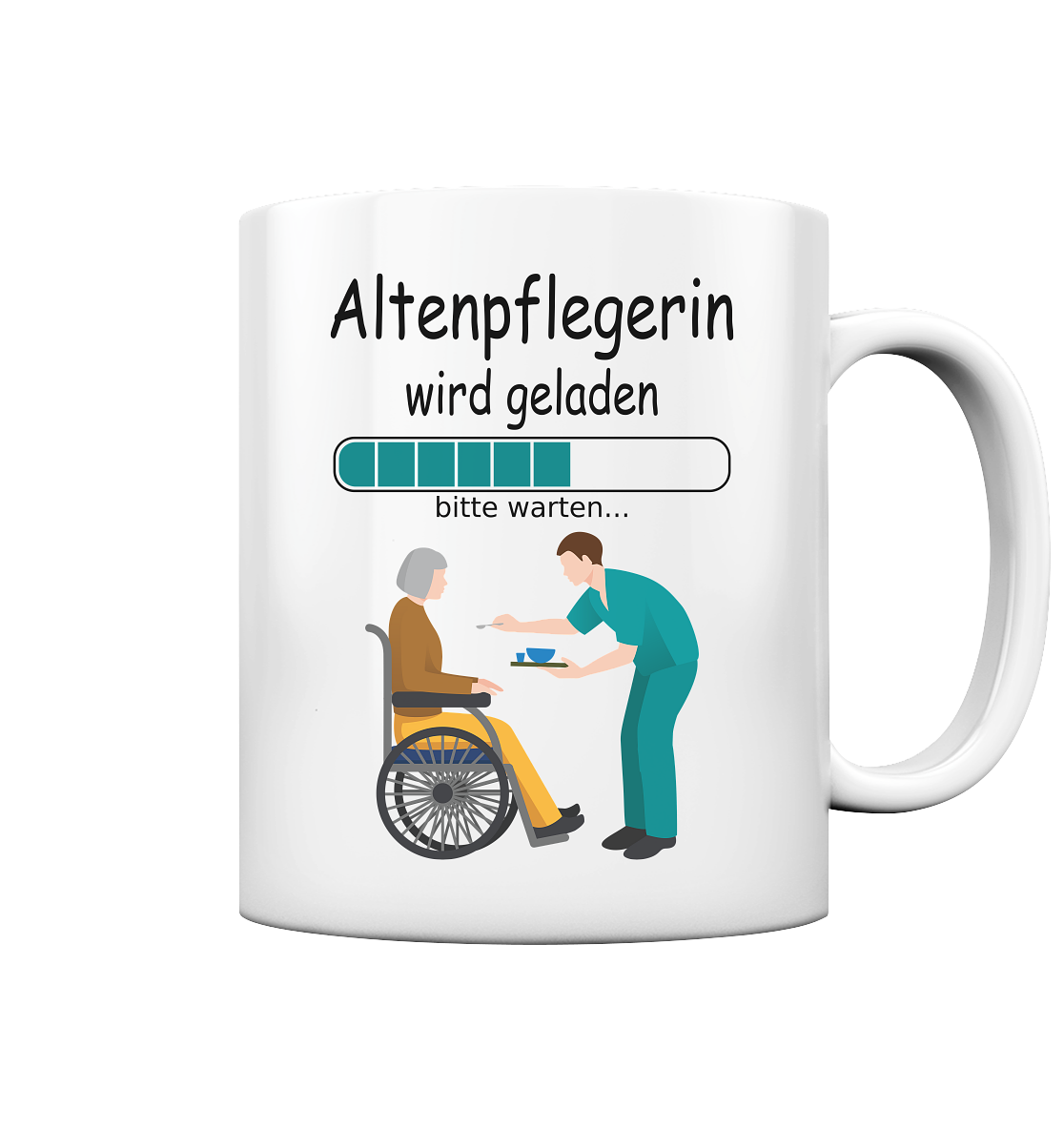 Angehende Alterpflegerin in Ausbildung Tasse als Geschenk zum Ausbildungsbeginn