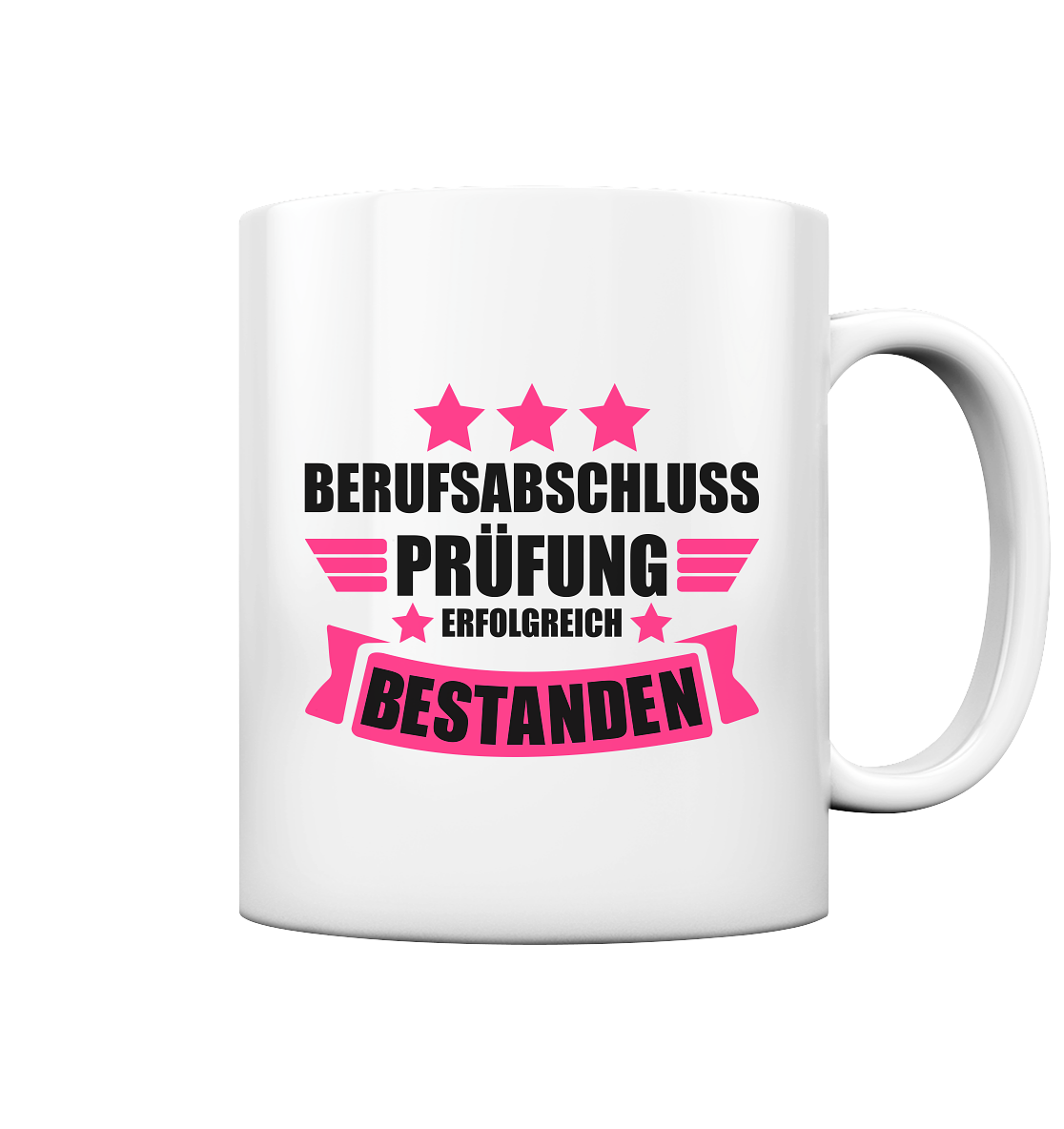 Berufsabschluss Prüfung 2023 bestanden Geschenk Tasse für die Ausbzubildene