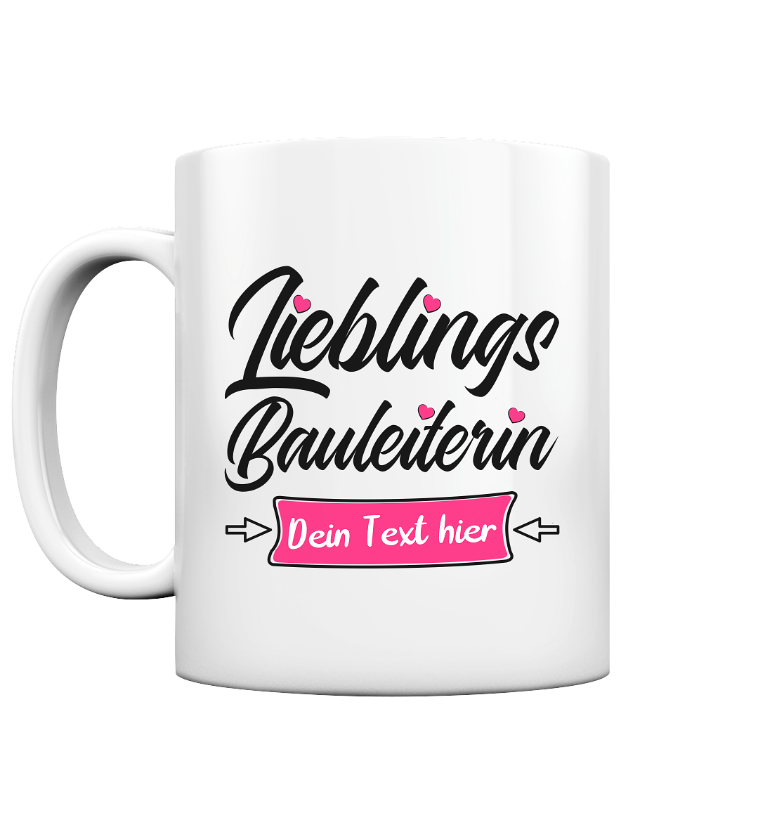 Abschiedsgeschenk zum Abschied Bauleiter Bauleiterin Tasse