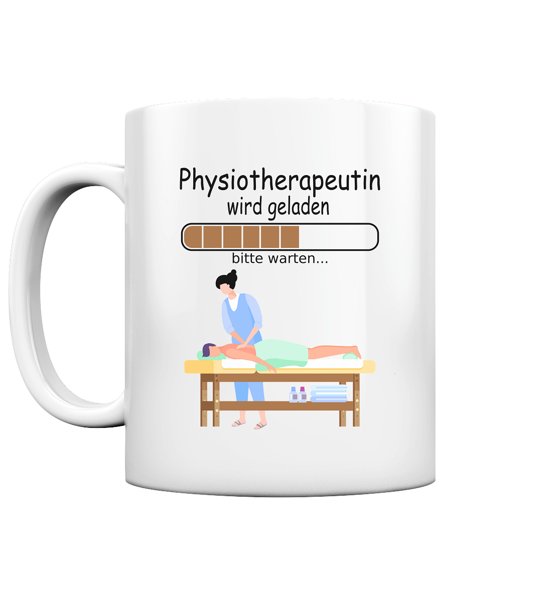Geschenk für Angehende Physiotherapeuten Physiotherapeutin Tasse
