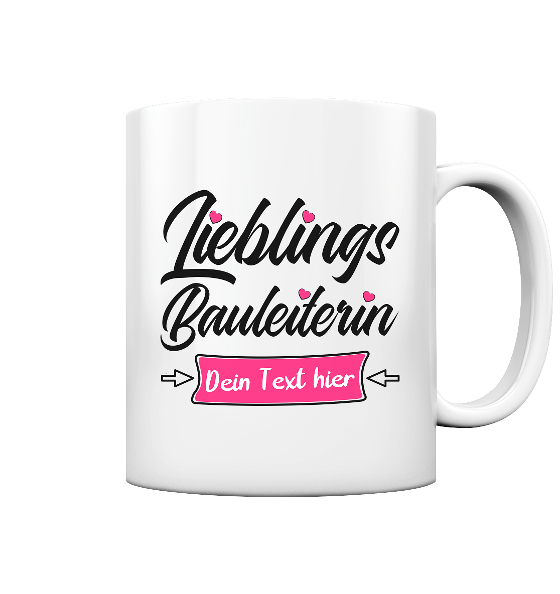 Abschiedsgeschenk zum Abschied Bauleiter Bauleiterin Tasse